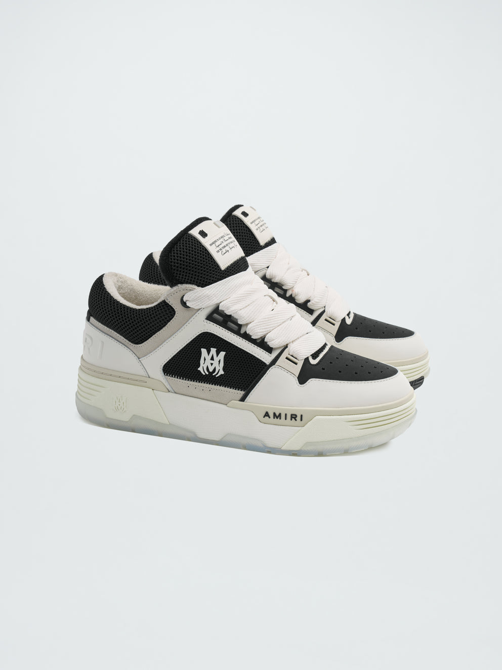 Amiri Sneakers Outlet Factory Shop - White / Black Mens MA-1